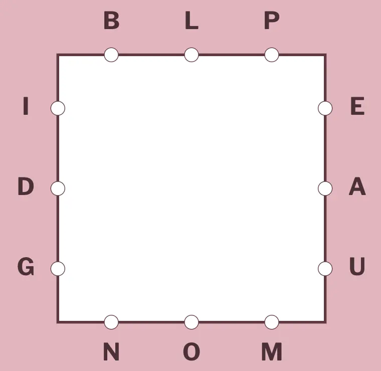 Waffle - Swap Letters to Solve 6 Words